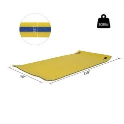 Tapis flottant en mousse jaune par HOMCOM pour 3 personnes -HOMCOM Soldes 2022 330912516 AlternateImage2 l