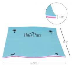 Tapis en mousse bleu flottant par HOMCOM pour 3 personnes -HOMCOM Soldes 2022 330912538 AlternateImage2 l