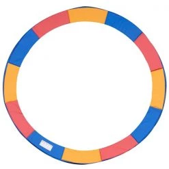 Coussin de sécurité pour trampoline HomCom multicolore de 12 pi