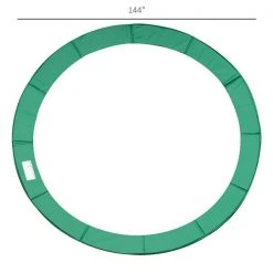 Coussin de sécurité pour trampoline HomCom vert de 12 pi -HOMCOM Soldes 2022 330912552 AlternateImage2 l