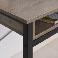 Bureau moderne/contemporain HomCom gris et noir de 29,5 po 8 Bureau moderne/contemporain HomCom gris et noir de 29,5 po -HOMCOM Soldes 2022 330912559 AlternateImage3 l