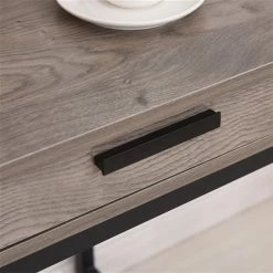 Bureau moderne/contemporain HomCom gris et noir de 29,5 po 9 Bureau moderne/contemporain HomCom gris et noir de 29,5 po -HOMCOM Soldes 2022 330912559 AlternateImage4 l