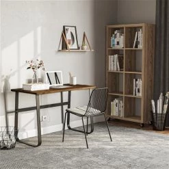 Bureau moderne/contemporain HomCom brun de 45,25 po 8 Bureau moderne/contemporain HomCom brun de 45,25 po -HOMCOM Soldes 2022 330912580 AlternateImage3 l