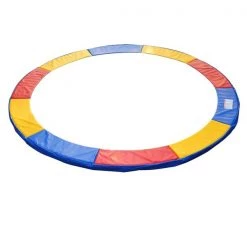 Coussin de sécurité pour trampoline HomCom multicolore de 8 pi
