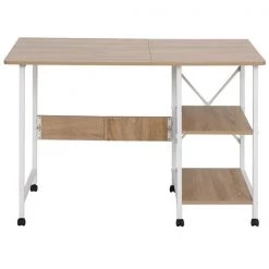 Bureau d'ordinateur brun pâle HomCom moderne et contemporain de 42,25 po 9 Bureau d'ordinateur brun pâle HomCom moderne et contemporain de 42,25 po -HOMCOM Soldes 2022 330928523 AlternateImage4 l