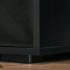 Bureau d'ordinateur noir HomCom moderne et contemporain de 46 po 9 Bureau d'ordinateur noir HomCom moderne et contemporain de 46 po -HOMCOM Soldes 2022 330928549 AlternateImage4 l