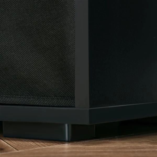 Bureau d'ordinateur noir HomCom moderne et contemporain de 46 po 5 Bureau d'ordinateur noir HomCom moderne et contemporain de 46 po – Image 5