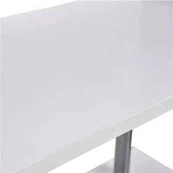 Bibliothèque en composite blanc par HomCom avec 4 tablettes -HOMCOM Soldes 2022 330928554 AlternateImage4 l