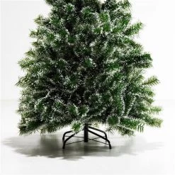 Sapin de Noël artificiel de Homcom de 5 pi floqué sur pieds de style pin régulier, vert -HOMCOM Soldes 2022 330928597 AlternateImage3 l