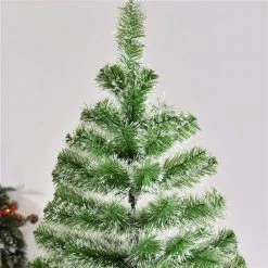 Sapin de Noël artificiel de Homcom de 7 pi floqué sur pieds de style pin régulier, vert -HOMCOM Soldes 2022 330928598 AlternateImage4 l