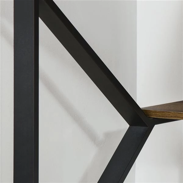 Bureau d'écriture brun pâle HomCom moderne et contemporain de 55 po 5 Bureau d'écriture brun pâle HomCom moderne et contemporain de 55 po – Image 5