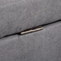 Causeuse moderne HomCom en polyester gris avec rangement -HOMCOM Soldes 2022 330928607 AlternateImage3 l