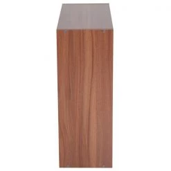 Bibliothèque en composite brun par HomCom avec 2 tablettes -HOMCOM Soldes 2022 330928668 AlternateImage4 l