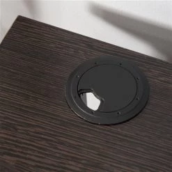 Bureau en forme de L brun HomCom moderne et contemporain de 51,25 po -HOMCOM Soldes 2022 330928692 AlternateImage4 l