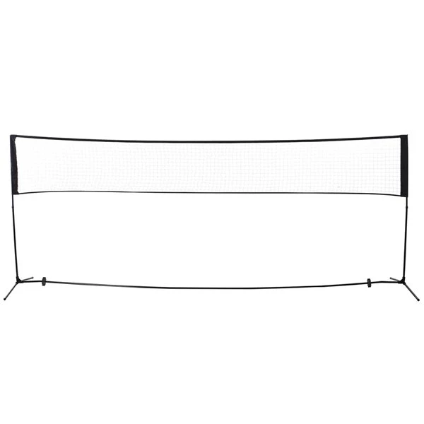 Filet de badminton HomCom pour l'intérieur et l'extérieur avec sac de transport 4 Filet de badminton HomCom pour l'intérieur et l'extérieur avec sac de transport – Image 4