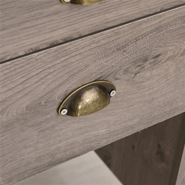 Bureau d'ordinateur gris HomCom moderne et contemporain de 47,25 po 5 Bureau d'ordinateur gris HomCom moderne et contemporain de 47,25 po – Image 5