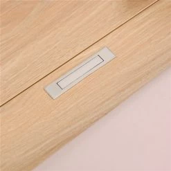 Bureau d'écriture HomCom moderne et contemporain brun pâle de 47,25 po -HOMCOM Soldes 2022 330928769 AlternateImage3 l