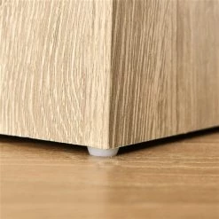 Bibliothèque en composite beige naturel par HomCom avec 5 tablettes -HOMCOM Soldes 2022 330928784 AlternateImage3 l