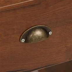 Bureau d'ordinateur HomCom moderne et contemporain brun de 47,25 po -HOMCOM Soldes 2022 330928818 AlternateImage4 l