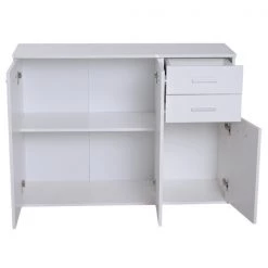 Buffet contemporain HomCom en composite blanc -HOMCOM Soldes 2022 330932474 AlternateImage2 l
