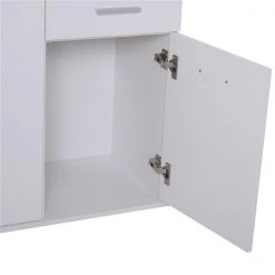 Buffet contemporain HomCom en composite blanc -HOMCOM Soldes 2022 330932474 AlternateImage3 l