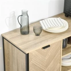 Buffet HomCom en composite brun pâle -HOMCOM Soldes 2022 330932484 AlternateImage4 l