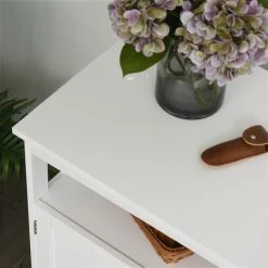 Buffet classique HomCom en composite blanc -HOMCOM Soldes 2022 330932503 AlternateImage3 l