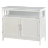 Buffet classique HomCom en composite blanc