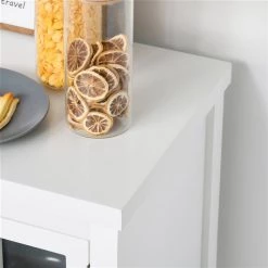 Table console moderne par HomCom en bois blanc 9 Table console moderne par HomCom en bois blanc -HOMCOM Soldes 2022 330932515 AlternateImage4 l