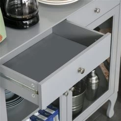 Buffet HomCom en composite gris 9 Buffet HomCom en composite gris -HOMCOM Soldes 2022 330932554 AlternateImage4 l