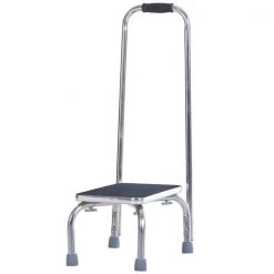 Marchepied HomCom à 1 marche en acier d'une capacité de 330 lb, gris et argent 7 Marchepied HomCom à 1 marche en acier d'une capacité de 330 lb, gris et argent -HOMCOM Soldes 2022 330936154 AlternateImage2 l