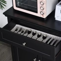 Garde-manger autoportant HomCom en bois composite de 31,1 po l. -HOMCOM Soldes 2022 330936161 AlternateImage3 l