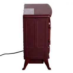 Foyer électrique sur pied rouge à DEL par HomCom de 16 po l. 9 Foyer électrique sur pied rouge à DEL par HomCom de 16 po l. -HOMCOM Soldes 2022 330936171 AlternateImage4 l