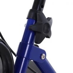 Déambulateur à roulettes 2-en-1 pliable et rembourré Homcom bleu avec sac de rangement -HOMCOM Soldes 2022 330936177 AlternateImage4 l