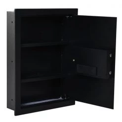 Coffre-fort numérique mural Homcom en acier noir pour la maison -HOMCOM Soldes 2022 330936187 AlternateImage3 l