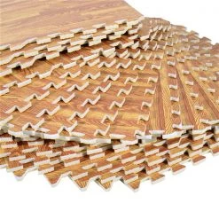 Tapis d'exercice imperméable à emboîtement Homcom de 2 pi x 2 pi en mousse, 18 pièces -HOMCOM Soldes 2022 330936198 AlternateImage3 l