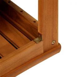 Siège de douche autoportant HomCom en bois, conforme à l'ADA -HOMCOM Soldes 2022 330936202 AlternateImage3 l