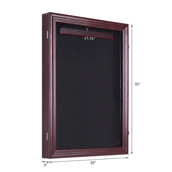 Cadre pour chandail sportif HomCom brun 3 Cadre pour chandail sportif HomCom brun – Image 3