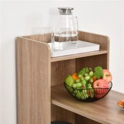 Table à abattants rectangulaire 2-en-1 Homcom en MDF avec espace de rangement -HOMCOM Soldes 2022 330936234 AlternateImage4 l