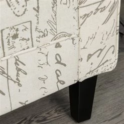 Pouf moderne HomCom beige rectangulaire en lin -HOMCOM Soldes 2022 330936237 AlternateImage4 l