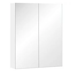 Armoire de salle de bains murale HomCom blanche de 29,53 po l. x 5,91 po h. x 23,62 po p.