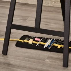 Chevalet noir pliant et réglable par HomCom de 53 po -HOMCOM Soldes 2022 330936250 AlternateImage4 l