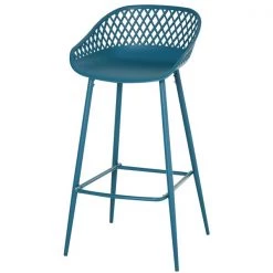 Tabourets de bar rétro bleus Homcom en métal avec repose-pieds, ensemble de 2 9 Tabourets de bar rétro bleus Homcom en métal avec repose-pieds, ensemble de 2 -HOMCOM Soldes 2022 330936287 AlternateImage4 l