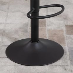 Tabourets de bar pivotants brun foncé Homcom en similicuir avec hauteur ajustable, ensemble de 2 -HOMCOM Soldes 2022 330936323 AlternateImage4 l