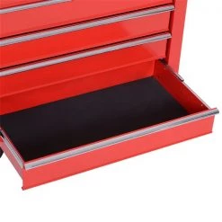 Armoire à outils rouge à 7 tiroirs Homcom de 29 1/2 po x 27 1/4 po avec roulettes -HOMCOM Soldes 2022 330936325 AlternateImage3 l