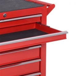 Armoire à outils rouge à 7 tiroirs Homcom de 29 1/2 po x 27 1/4 po avec roulettes -HOMCOM Soldes 2022 330936325 AlternateImage4 l