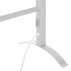 Chauffe-serviettes autoportant enfichable par HomCom à 6 barres, argent -HOMCOM Soldes 2022 330936335 AlternateImage4 l