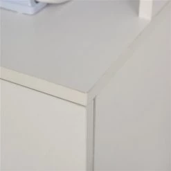 Meuble de rangement autoportant HomCom pour la cuisine en bois composite blanc de 31,5 po l. -HOMCOM Soldes 2022 330936351 AlternateImage4 l