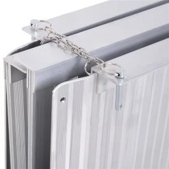Rampe pour fauteuils roulants pliante en aluminium par HomCom conforme à l'ADA de 10 pi x 28,25 po 8 Rampe pour fauteuils roulants pliante en aluminium par HomCom conforme à l'ADA de 10 pi x 28,25 po -HOMCOM Soldes 2022 330936409 AlternateImage3 l