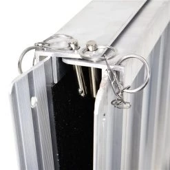 Rampe pour fauteuils roulants pliante en aluminium par HomCom conforme à l'ADA de 4 pi x 28 po -HOMCOM Soldes 2022 330936421 AlternateImage3 l